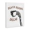 Stupell Industries Death Before Decaf Skeleton Canvas, design by JJ Design House LLC